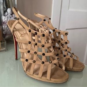 Super cute Christian Louboutin, high heels.